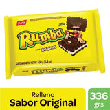 Rumba Sandwich Cookies with Chocolate and Coconut Cream Original Flavor, 336 g (pack of 3)