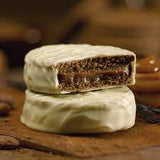 Cachafaz Alfajor White Chocolate with Dulce de Leche (box of 6)