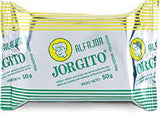 Alfajor Jorgito Blanco Dulce de Leche with Sugar Coating (box of 12)