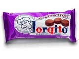 Jorgito Mini Alfajor negro with chocolate mousse, 6 units