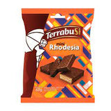 Mini Rhodesia Small Biscuits with Creamy Lemon Filling and Chocolate Coated 60 g