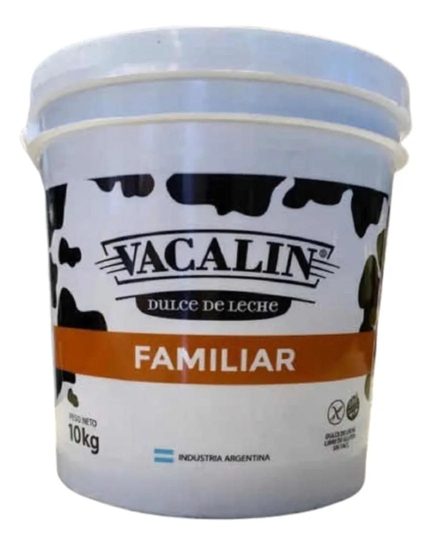 Vacalin Dulce de Leche Classic Creamy Milk Confiture, 10 kg / 22