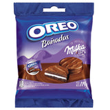 Oreo Bañadas en Chocolate, Milk Chocolate Covered Oreo, 119 g (Pack of 3)