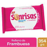 Sonrisas, Cookies with Strawberry Jelly Filling, 108g (Pack of 3)